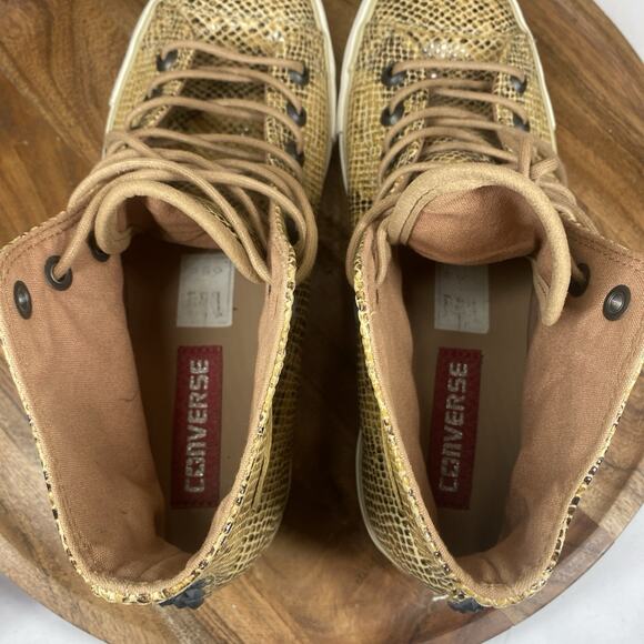 Converse Chuck Taylor All Star High Year of the Snake Mens Size 11 Leather Shoes - Picture 8 of 10